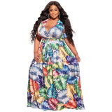 Nina Parker plus Size Dresses Floral Tied Dress