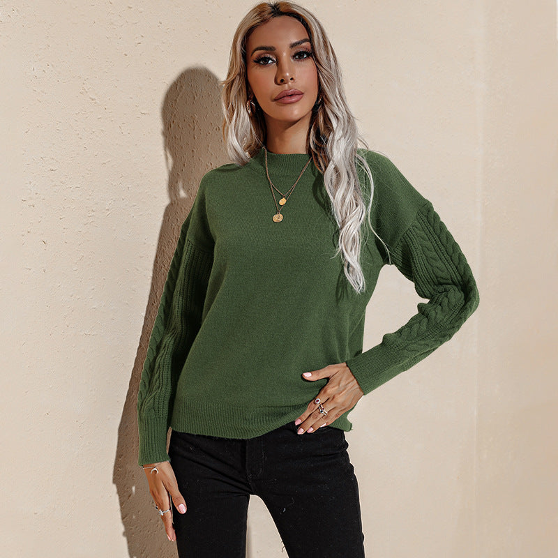 Women Fall/Winter Base Knitting Top Pullover Sweater
