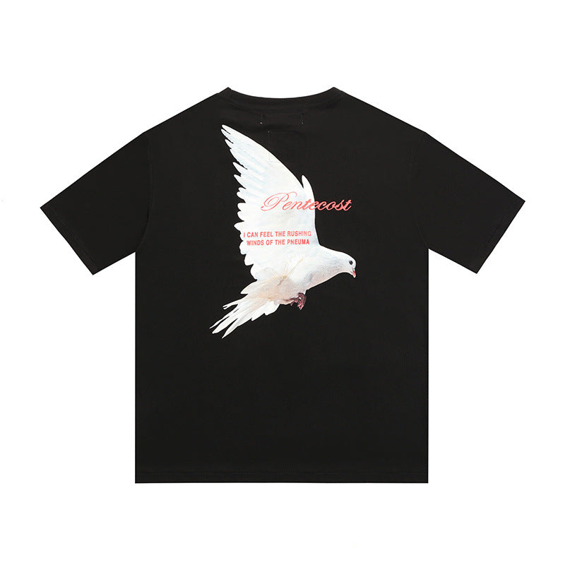Rrr123 T Shirt Peace Dove Printed T-shirt