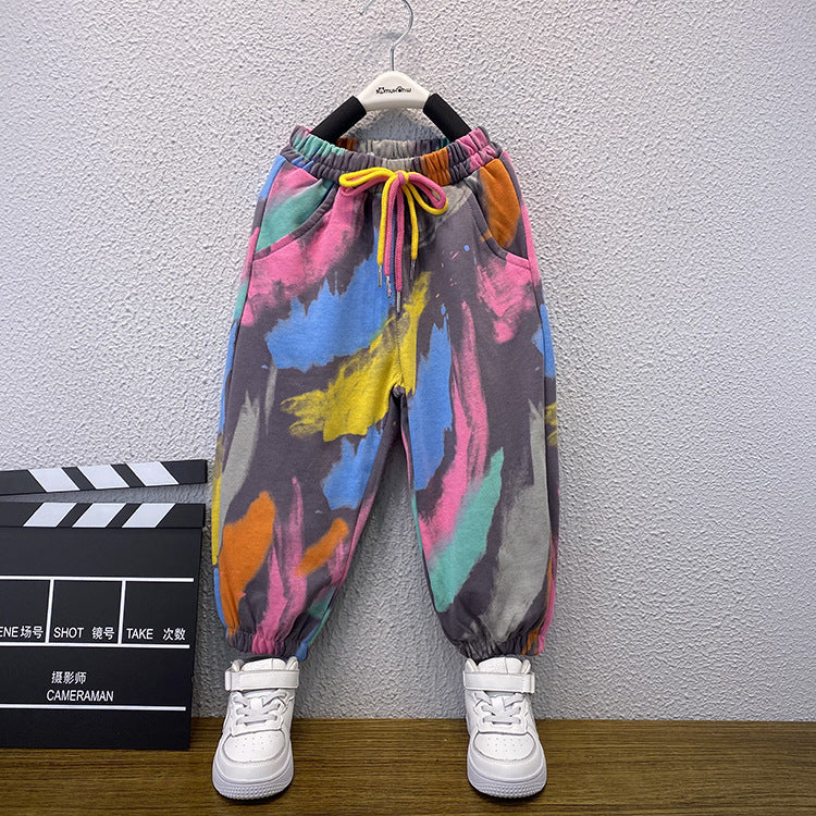 Toddler Boys Pants Boys' Spring and Autumn Sweatpants