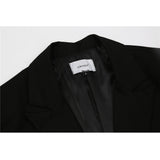 Men's Casual Suit Man Blzer Simple Style Solid Color Single Breasted Blazer Men Loose Lapels Casual Suit Top