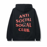 Anti Social Club Hoodie Brushed Hoody Men's Women's Hoodie Coat