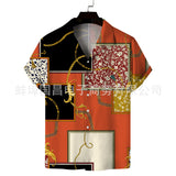 Men Beach T Shirts Spring Men's Short Sleeve
