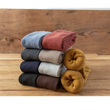 Winter Thick Knit Thigh High Socks Long Stockings Boot Autumn and Winter Fleece-Lined Thickened JK High-Top Hold-Ups