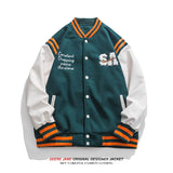 Men Jacket Men's Spring and Autumn Loose Versatile Casual Jacket Coat