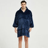 Hoodies Blankets Hooded Lazy Blanket plus Size Home Leisure