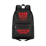 Stranger Things Backpack Large Capacity Fashion Canvas Backpack Student Schoolbag