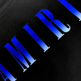 Amiri T Shirt Gradient Letter Flower Casual Hip Hop Short Sleeve T-shirt