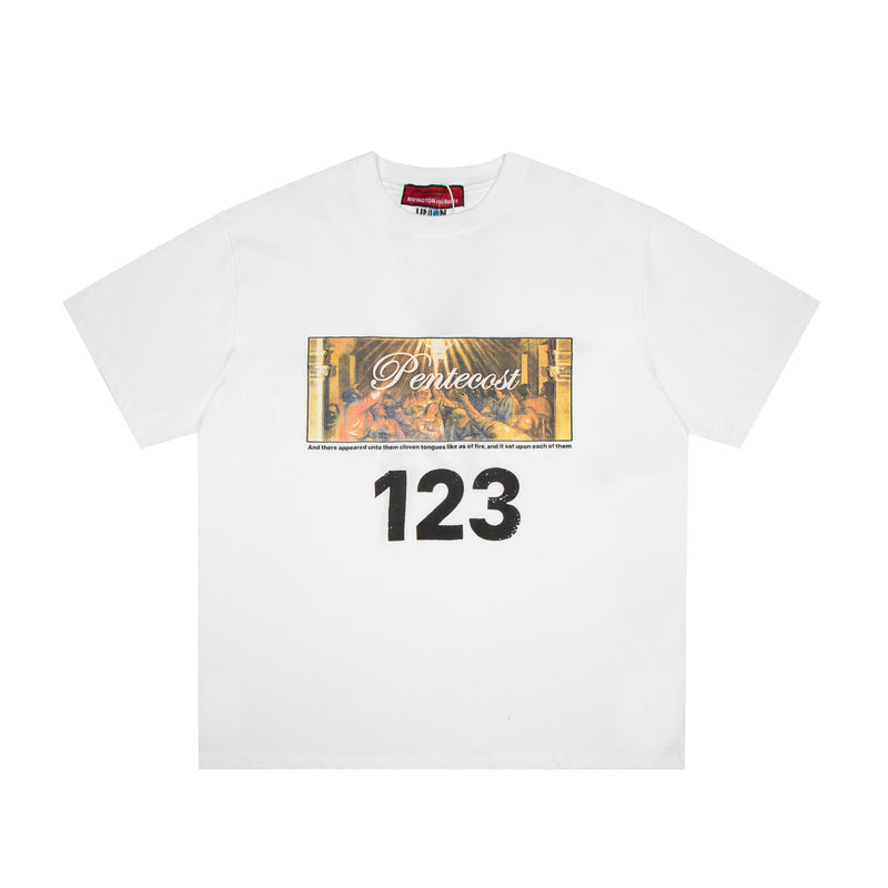 Rrr123 T Shirt Oil Painting Portrait Printing T-shirt