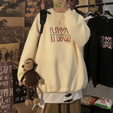Men Sweatshirts Letter Crew Neck Sweater Men Spring and Autumn Coat