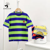 Children T Shrits Summer Loose Short Sleeves Short Sleeve T-shirt