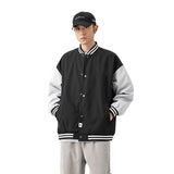 The Bears Varsity Jacket Men's Autumn Stitching Bear Printed Baseball Uniform Couple Jacket Top