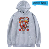 Stranger Things Hellfire Club Hoodie Hoodie Stranger Things 4 Loose Sweater