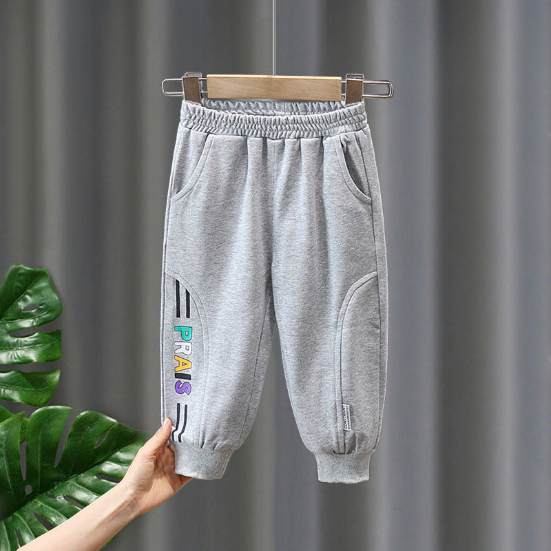 Toddler Girls Pants Girls' Spring Clothes Children's Sports Casual Pants