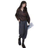 Cute Leather Jacket Women Spring and Autumn Jacket Loose-Fitting Student Coat
