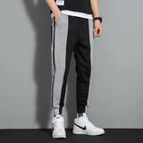 Men Pants Summer Stripe Sports Pants Men's Loose Casual Pants