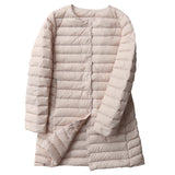 Women Winter Coats Puffer Jacket Down Coat Lightweight Down Jacket Lightweight White Duck Down Liner Jacket