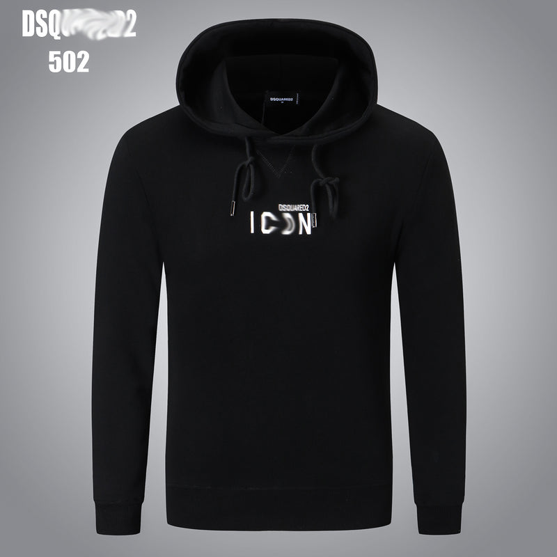 Dsq2 Hoodie DSQ Lian D2 Autumn and Winter Printing Sweater Trendy Men