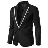 Bohemian Chic Wedding Guest Men Attire Fashionable Suit plus Size