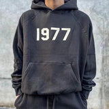 Fear of God Essentials 1977 Hoodie Hooded Sweater High Street Couple Hoodie