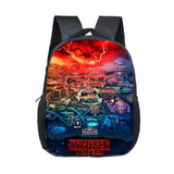 Stranger Things Backpack Printed Children's Backpack Burden Reduction Spine Protection Small Bookbag