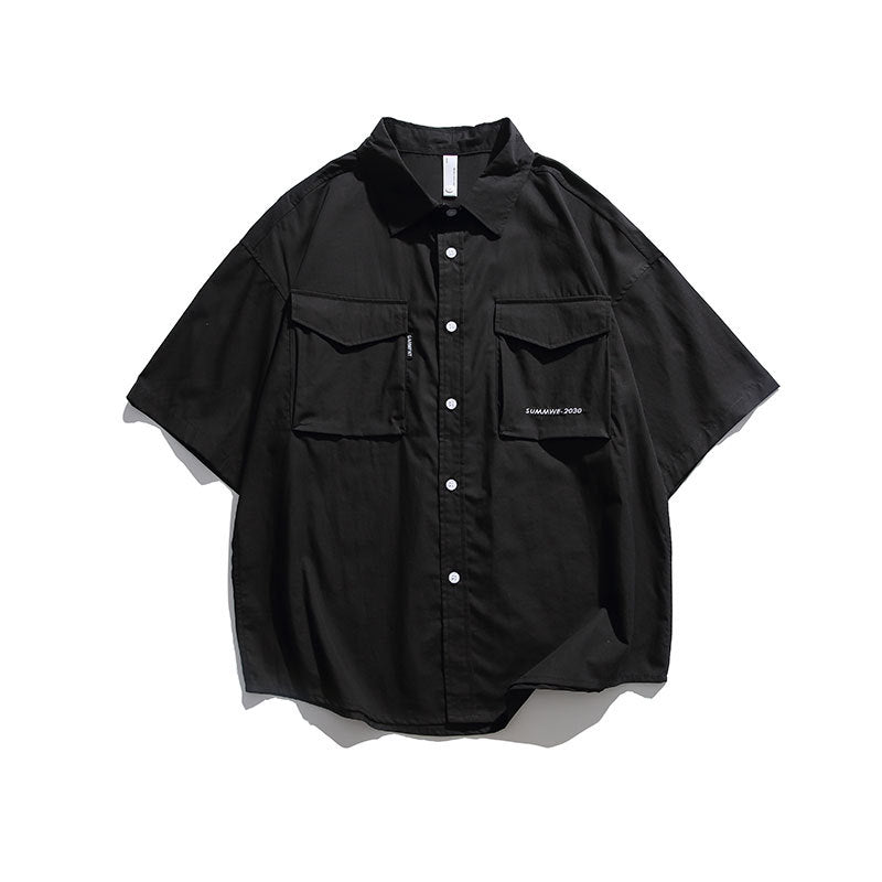 Men T Shitrs Summer Men's Embroidered Shirt Popular Shirt