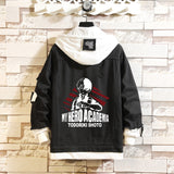 Comic Denim Jacket Men's and Women's Fashion Denim Jacket Top