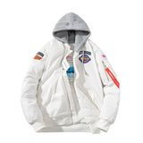 NASA Varsity Jacket Casual Jacket Men's and Women's Loose Embroidered Baseball Uniform