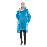 Hoodies Blankets Large Size Home Leisure Lazy Clothes Lambswool