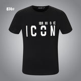 Dsq2 T Shirt Casual Sports Printed Short Sleeve Summer Men