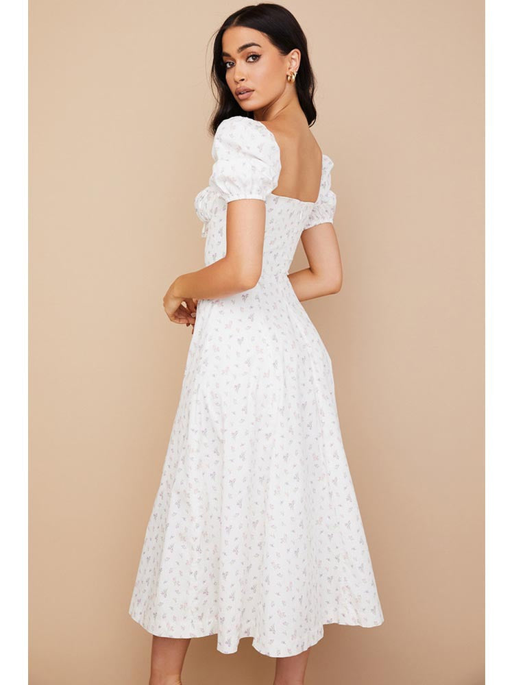 White Milkmaid Summer Dresses House Of Cb Tallulah Garden Party Cottagecore Aesthetic Fairycore Dresses