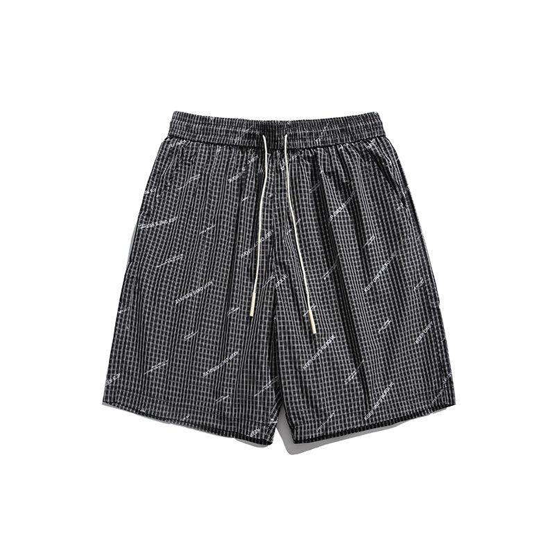 Men Shorts Summer Printed Casual Shorts Loose Cargo Pants Men