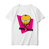 Marvel T Shirt Marvel Co-Branded T-shirt Avengers Half Sleeve