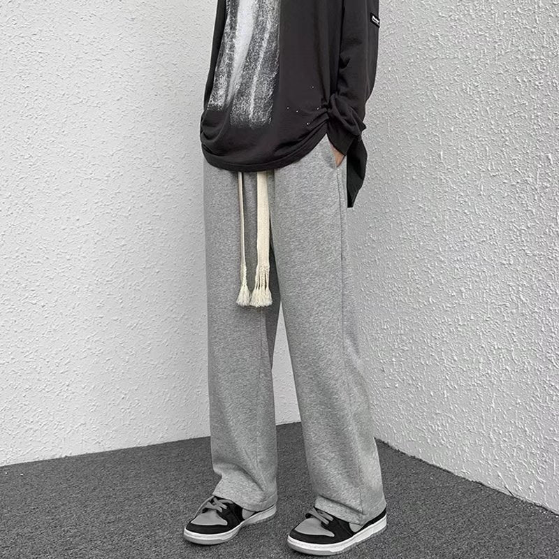 Men Pants Casual Pants Men's Autumn and Winter Straight Loose Pants