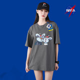 Bugs Bunny Shirt Summer Men and Women Short Sleeve T-shirt Loose Crew Neck Casual