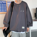Men Sweatshirts Autumn Sweater Men's Loose White Coat