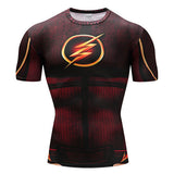 Marvel T Shirt Tight Men's Sports Fitness 3D Men's Clothing