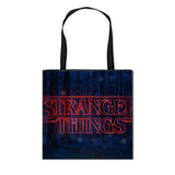 Stranger Things Hellfire Club Handbag Capacity Eco-friendly Shopping