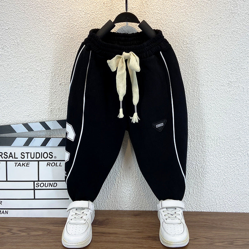 Toddler Boys Pants Boys' Spring and Autumn Casual Track Sweatpants