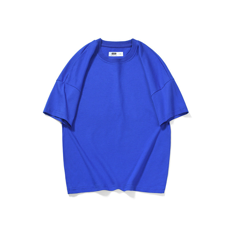 Children T Shrits Children's Clothing Summer Solid Color Short Sleeve