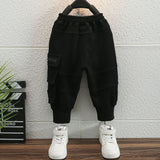 Toddler Boys Pants Boys' Pants Spring and Autumn Children's Sports Casual Working Pants