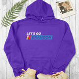 Let'S Go Brandon Hoodie Men'S Women'S Pullover Casual Loose Letter Hooded Sweater