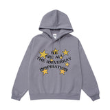 Mens Fall Outfits Fleece Hooded Sweater Men's and Women's Loose Sports Hoodie Couple's Tops