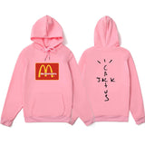 Cactus Jack McDonalds Hoodie Autumn and Winter Fashion Men's and Women's Sweater