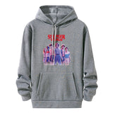 Stranger Things Hoodie Stranger Things Printed Sweater Casual Loose-Fitting Hoodie