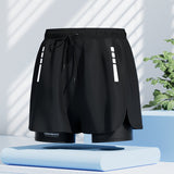 Men Swim Trunks Men's Hot Spring Swimming Trunks