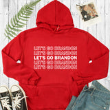 Let'S Go Brandon Hoodie Spring And Autumn Leisure Long Sleeve Youth Pullover Hooded Sweater