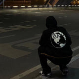 Stussy Hoodie Winter Baseball Uniform Black