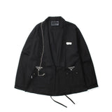 Men's Casual Suit Man Blzer Chain Design Blazer Men's Casual Small Suit Jacket Top