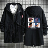 Stranger Things Hellfire Club Hoodie StrangerThings Season 4 Men's and Women's Mid-Length Trench Coat